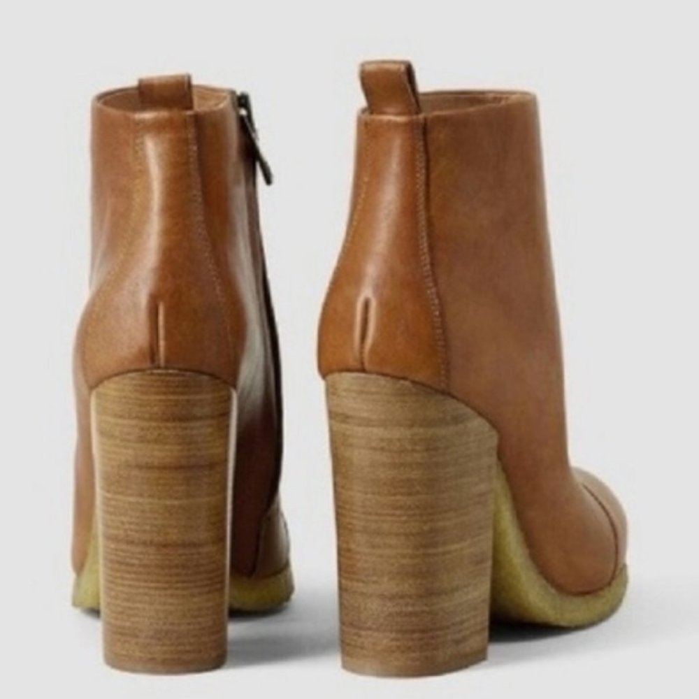 All Saints - Size 39 | Size 8.5 Stacked Heel Boot